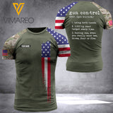 US CONTROL CUSTOMIZE T SHIRT 3D PRINTED TL263