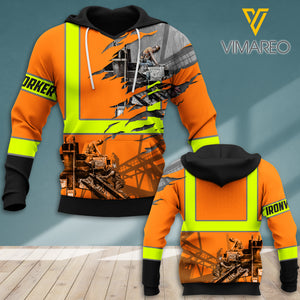 Ironworker OR HOODIE 3D TMTL