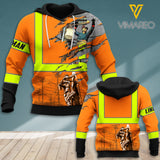 Lineman OR HOODIE 3D TMTL