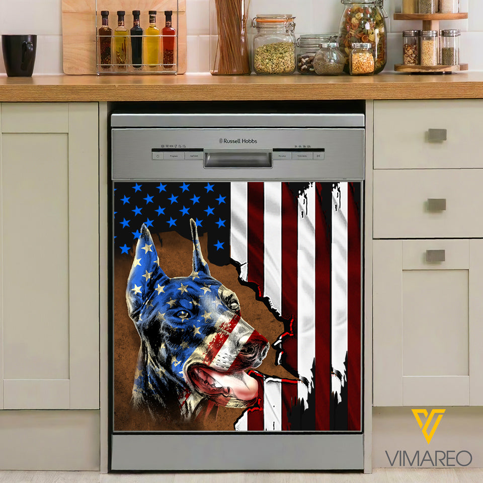 doberman Kitchen Dishwasher Cover TL43