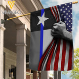texas blue line Flag TMT