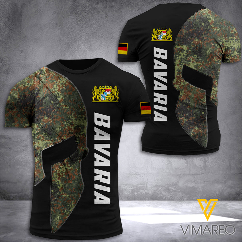 bavaria CAMO T SHIRT 3D PRINTED TMTL SPARTAN