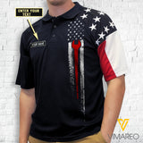 PERSONALIZED IRONWORKER POLO SHIRT 3D PRINTED MAR-MA26