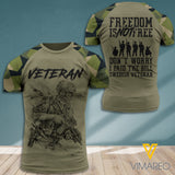 Sweden CAMO CUSTOMIZE T SHIRT 3D PRINTED 722 VET