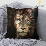 JESUS AND LION JESUS PILLOW PRINTED DEC-HC20