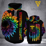 Respiratory Therapist 3D printed hoodie QRSET