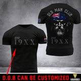Au Old Man Club Customized 3D PRINTED SHIRT OMCL