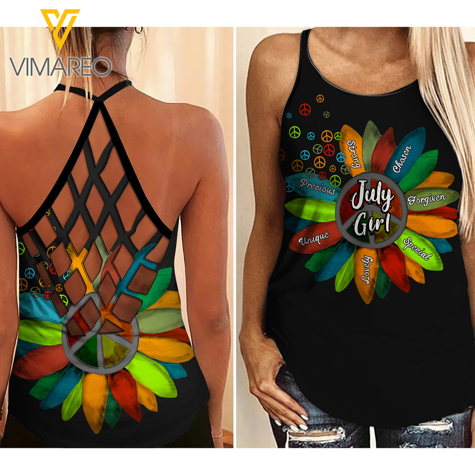 JULY GIRL CRISS-CROSS OPEN BACK CAMISOLE TANK TOP