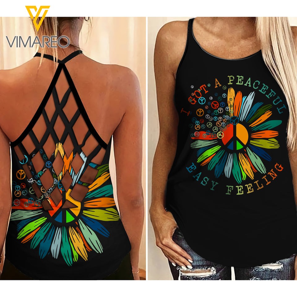 HIPPIE CRISS-CROSS OPEN BACK CAMISOLE TANK TOP