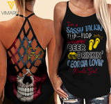 Georgia lovein' Kinda girl-Criss-Cross Open Back Camisole Tank Top