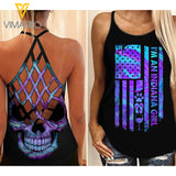 INDIANA GIRL CRISS-CROSS OPEN BACK CAMISOLE TANK TOP