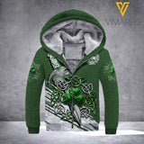Irish Patrick's Day FLEECE HOODIE 3D PRINTED NQA
