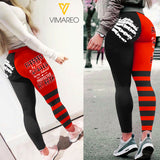 BLESSED BY GOD SPOILED BY MY ARBORIST CHRISTMAS LEGGING 3D PRINTED QTVQ2011