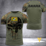 Bavaria Germany camo T SHIRT/HOODIE 3D PRINTED
