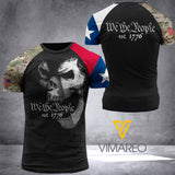 Texas-WTP T SHIRT 3D PRINTED