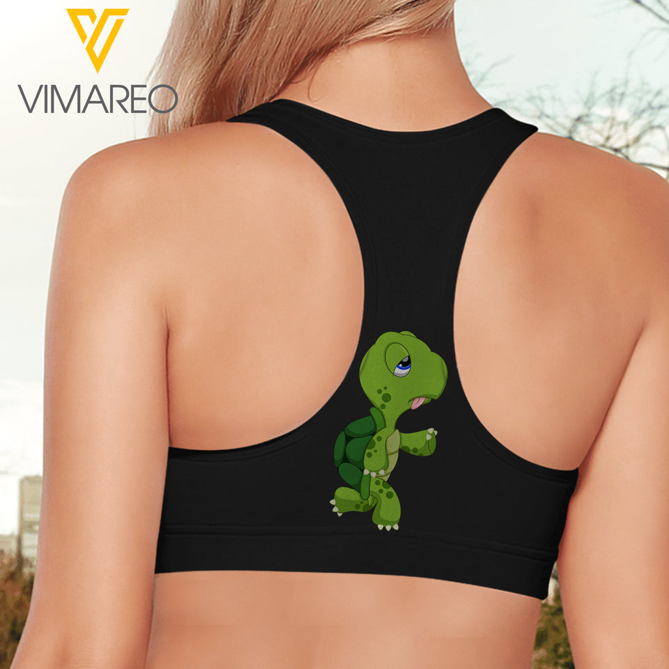 Some Girl go Jogging 3D printed Sport bra