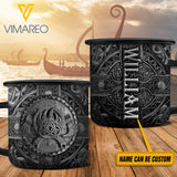 CUSTOMIZED VIKING STEEL MUG 12OZ 3D PRINTED