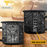 CUSTOMIZED VIKING STEEL MUG 12OZ 3D PRINTED