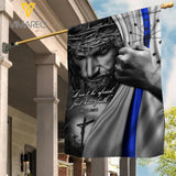 Indiana Blue line Flag