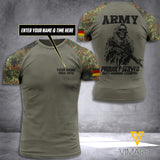 Customized Germany Camo 3D Printed Shirt