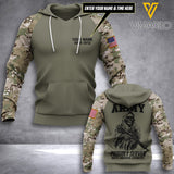 Customized US Camo 3D Printed Shirt