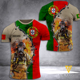 Portugal Firefighter Customized 3D Printed Shirt RME