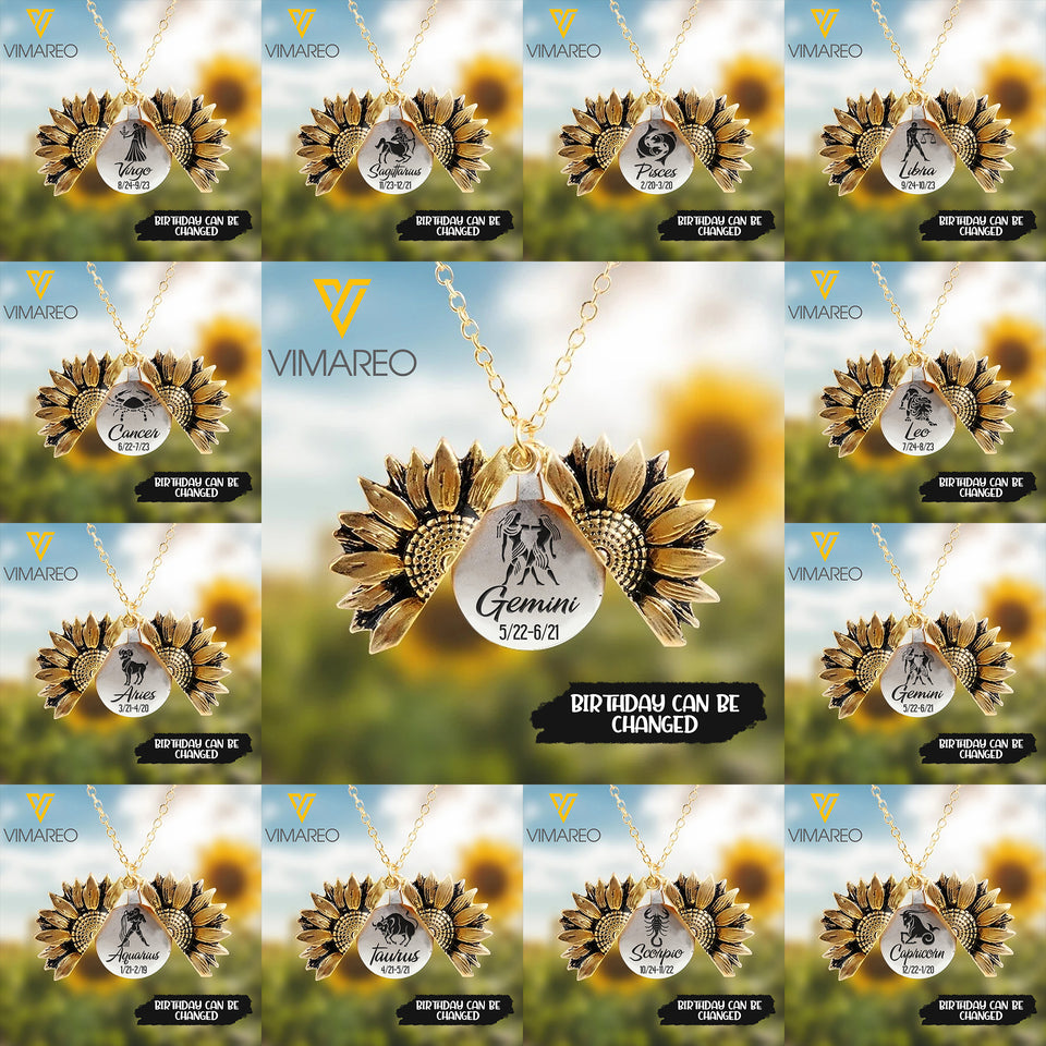 Zodiac Personalized Necklace