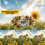 August girl Personalized Necklace