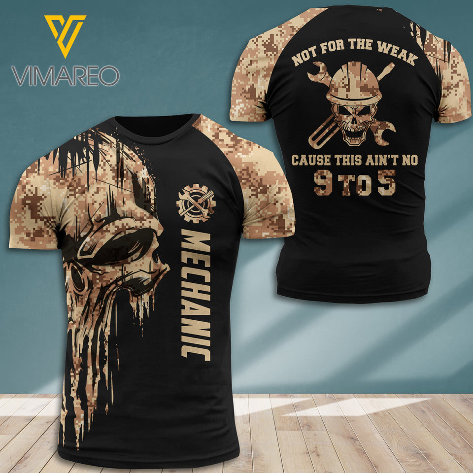 Mechanic patriot camo T SHIRT/HOODIE 3D PRINTED