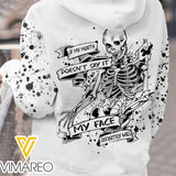 IF MY MOUTH DOESN'T SAY IT MY FACE DEFINITELY WILL HOODIE QTTN1801