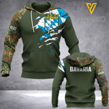 Customized Bavaria 3D Printed Shirt