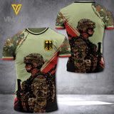 German CAMO TSHIRT 3D PRINTED SOL