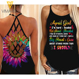 April girl-Criss-Cross Open Back Camisole Tank Top SHO