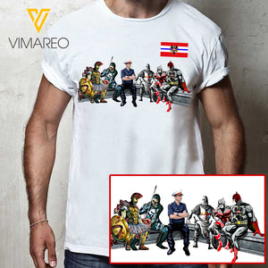 AUSTRIAN POLICE TSHIRT PRINTED JUL-MA12