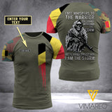 Customized Belgian Soldier 3D Printed Combat Shirt EZA280421