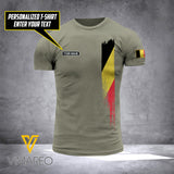 Customized Belgian Combat 3D Printed  Shirt EZA3006