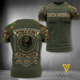 DUTCH VETERAN TSHIRT 3D PRINTED JUL-MA14