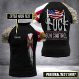 Customized FLORIDA 3D PRINTED SHIRT 2107A