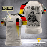 Customized German Airforce Storm 3D Printed Combat Shirt EZA1504