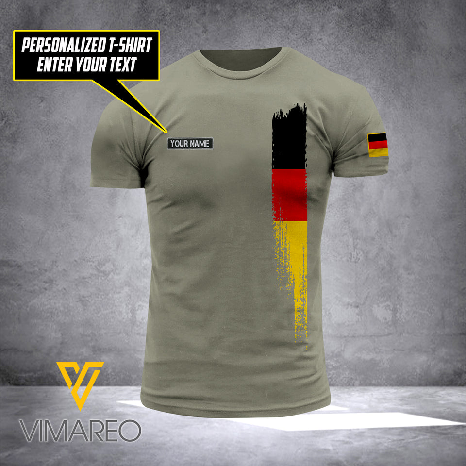 Customized German Combat 3D Printed  Shirt EZA3006