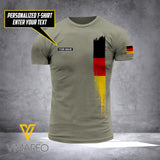 Customized German Combat 3D Printed  Shirt EZA3006