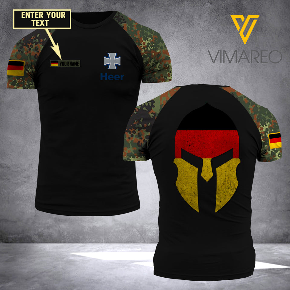 Customized GERMAN Army 3D Printed Shirt/Hoodie 0704NGBA