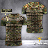 GERMAN ARMOR CAMO CUSTOMIZE T SHIRT 3D PRINTED TMTL