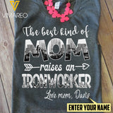 PERSONALIZED HAPPY MOTHER'S DAY - IRONWORKER TSHIRT 3D PRINTED APR-MA09