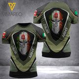 PHN Italian Army 3D Printed Shirt APR-MA09
