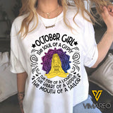 OCTOBER GIRL T-SHIRT