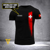 Customized Swiss Combat 3D Printed  Shirt EZA3006