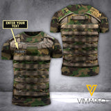 SWISS ARMOR CAMO CUSTOMIZE T SHIRT 3D PRINTED TMTL