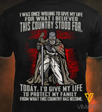 Knight T SHIRT 3D ALL PRINTED 1006A