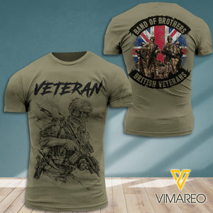 PHN BRITISH VETERANS TSHIRT 3D PRINTED AUG-MA27